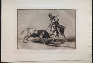 Tyrefekting: El Cid Campeador Spyd Another Bull av Lucas van Leyden