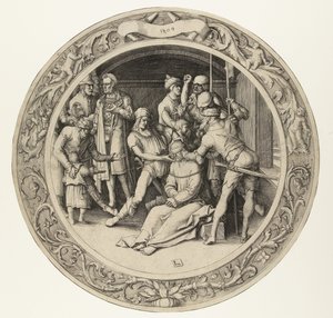 Hån mot Kristus The Round Passion (serietittel) av Lucas van Leyden