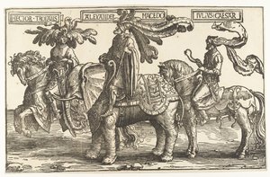 Heltene Hector av Troja, Alexander den store og Julius Cæsar The Nine Heroes (serietittel)