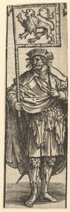 Dirk første greve av Holland, 1517. av Lucas van Leyden