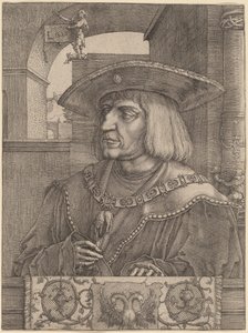 Keiser Maximilian I av Lucas van Leyden
