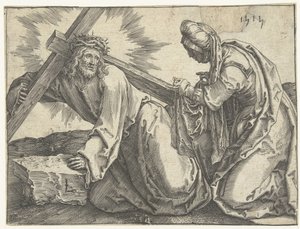 Å bære korset av Lucas van Leyden