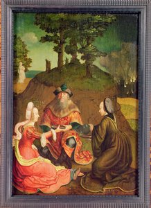 Lots døtre får sin far til å drikke vin, ca. 1508-15 (olje på eik)