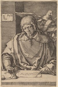 Saint John av Lucas van Leyden