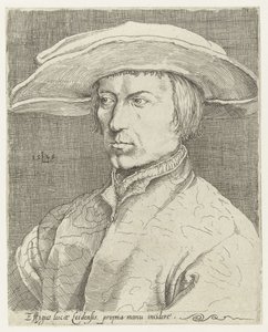 Selvportrett av Lucas van Leyden
