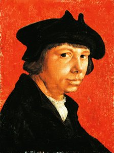 Selvportrett av Lucas van Leyden