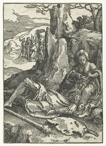 Samson og Delila Liten serie kvinnelister (serietittel) av Lucas van Leyden