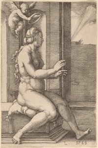 Spes (håp) av Lucas van Leyden