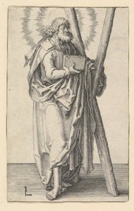 St. Andrew, ca. 1510. av Lucas van Leyden