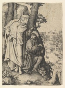Susanna og de to eldste, ca. 1508. av Lucas van Leyden