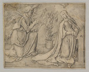 Bebudelsen, ca. 1516. av Lucas van Leyden