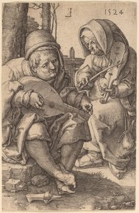 Musikerne av Lucas van Leyden