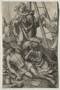 The Passion: Nedstigning fra korset av Lucas van Leyden