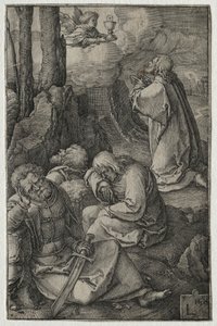 The Passion: The Agony in the Garden, 1521. av Lucas van Leyden