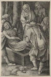The Passion: The Burial of Christ av Lucas van Leyden
