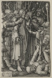 The Passion: The Capture of Jesus, 1521. av Lucas van Leyden