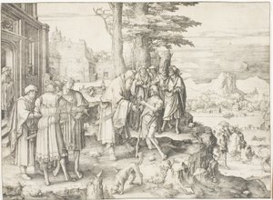 Den fortapte sønns retur av Lucas van Leyden
