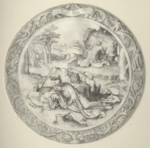 Den runde lidenskapen, 1509. av Lucas van Leyden