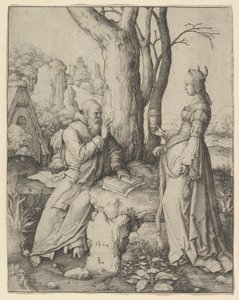 The Temptation of St. Anthony, 1509. av Lucas van Leyden