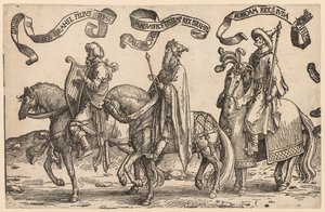 Israels tolv konger: David, Salomo, Rehabeam av Lucas van Leyden