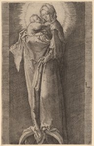 Jomfruen i nisjen av Lucas van Leyden