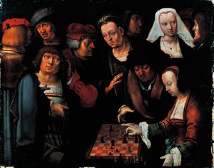 Sjakkspillerne av Lucas van Leyden