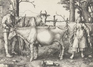 Melkejenta av Lucas van Leyden