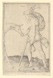 Kvinne med hinden, 1509.