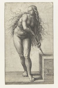 Lucretias selvmord av Lucas van Leyden
