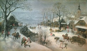 Vinterlandskap - februar