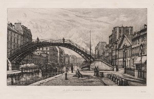 Quai Jemmapes i Paris av Lucien Gautier