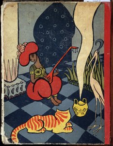 Fjerde omslag til historiene "Tusen og én natt" av Lucien Laforge (1889-1952)