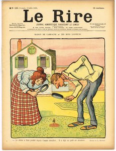 Cover av "Le Rire", Satirical in Colors av Lucien Metivet