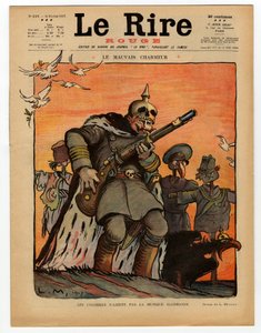 Cover av "Red Laughter", Satirical in Colors av Lucien Metivet