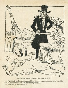 Illustrasjon i Le Rire av Lucien Metivet