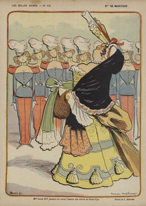 Madame De Maintenon, illustrasjon for Le Rire