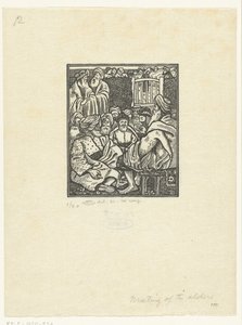 Boas møte med de ti eldste av Lucien Pissarro