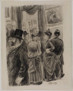 I Galleriet av Lucien Pissarro