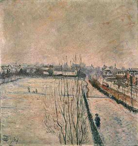 Stamford Brook, London av Lucien Pissarro