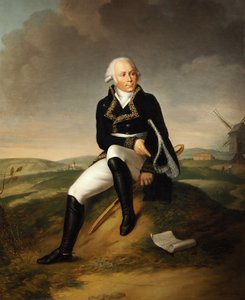 Portrett av Francois Christophe Kellerman 1735-1820 (olje på lerret) av Lucile Fouillon Vachot