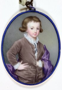Lord Edward Charles Cavendish Bentinck (emalje) av Lucius Barber