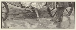 Illustrasjon for The School for Scandal (chromolitho)