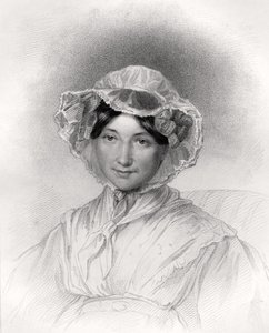 Frances Trollope, gravert av W. Holl, fra 