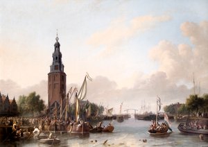 En mann av rang går om bord i Amsterdam