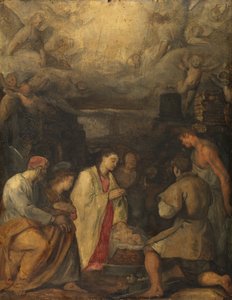 Tilbedelse av hyrdene, ca. 1602