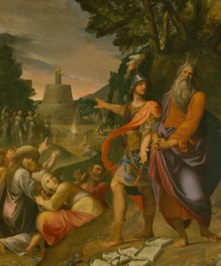 Moses breaking the Tablets of the Law (painting)   1426373   no       norwegian Successfully Translated  Original: Ornament with Parasol and Hanging Basket. Translat: Ornament with Parasol and Hanging Basket. 1163178 no norwegian Successfully Translated Or
