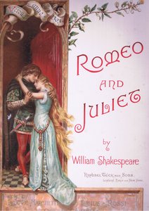 Tittelside, illustrasjon fra Romeo og Julie,