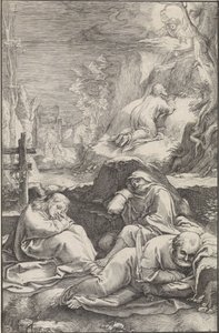 Kristus i Getsemane hage The Passion (serietittel) av Ludovicus Siceram