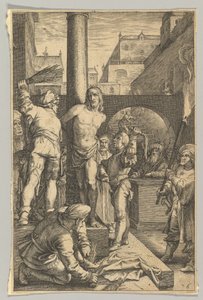 The Flagelation, fra The Passion of Christ, ca. 1623.
