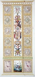 Panel fra Raphael Loggia i Vatikanet, fra 